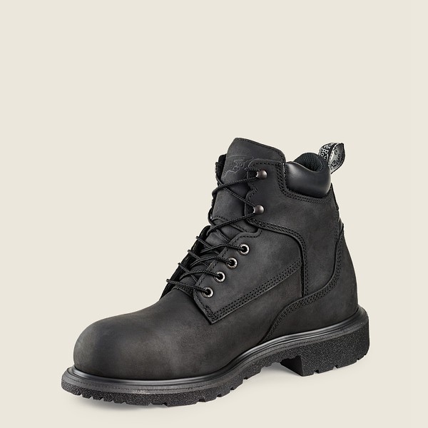 Botas de Seguridad Red Wing Hombre Negros - Dynaforce® - 6-Inch Waterproof Toe - 173-IOAUWX